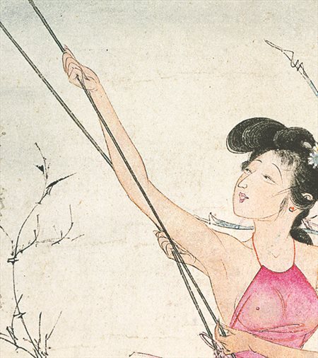 剑川县-胡也佛的仕女画和最知名的金瓶梅秘戏图